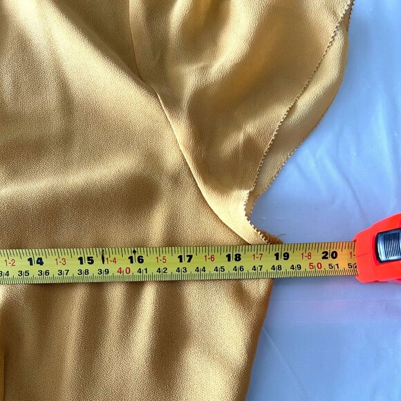 Wilfred Mustard Yellow Dress Sz 10 - Picture 6 of 8
